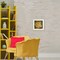 Stupell Industries Cat In Rattan Chair Framed Print Under Glass, design by Walker Noble